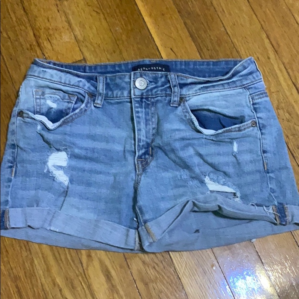 Aeropostale women’s denim shorts